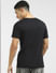 Black Cut & Sew Colourblocked T-shirt_397100+4