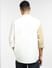 White Colourblocked Full Sleeves Shirt_397257+4