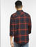 Red Check Full Sleeves Shirt_397258+4