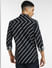 Black Striped Full Sleeves Shirt_397152+4