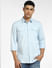 Light Blue Full Sleeves Shirt_397157+2