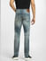 Blue Low Rise Distressed Glenn Slim Jeans_397163+4