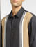 Black Striped Full Sleeves Shirt_397263+5