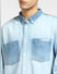 Blue Oversized Denim Full Sleeves Shirt_397264+5