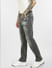 Black Mid Rise Faded Regular Fit Jeans_397192+3