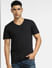 Black Crew Neck T-shirt_397206+2