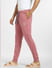 Pink Mid Rise Sweatpants_397213+3