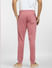 Pink Mid Rise Sweatpants_397213+4