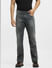 Grey Mid Rise Clark Regular Fit Jeans_397215+2