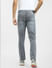 Blue Low Rise Striped Glenn Slim Jeans_397216+4