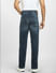 Dark Blue Low Rise Clark Regular Fit Jeans_397220+4