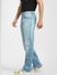 Light Blue Washed Bootcut Jeans_397221+3