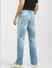 Light Blue Washed Bootcut Jeans_397221+4