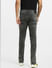 Black Low Rise Washed Liam Skinny Jeans_397228+4