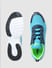 Neon Blue Colourblocked Sneakers_400756+5