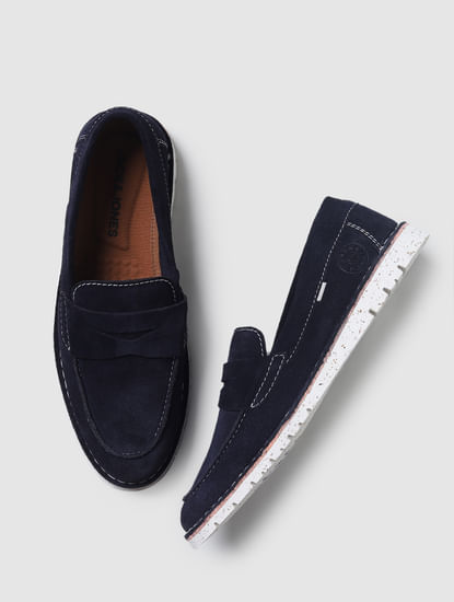 Navy Blue Loafers