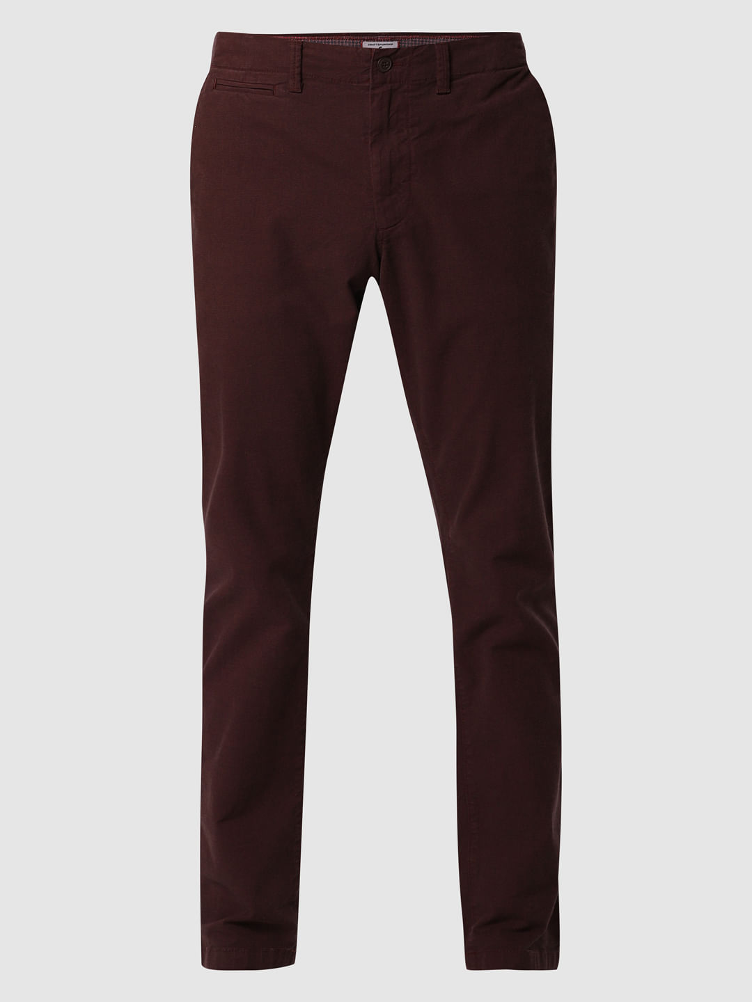 Buy Ferrecci Mens Halo Slim Fit FlatFront Dress Pants Burgundy 32x32  at Amazonin