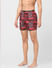 Red Paisley Print Boxers_391415+2