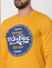 Yellow Logo Print Sweatshirt_55654+5