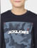 Boys Blue Camo Print Full Sleeves T-shirt_398473+5