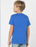 Boys Blue Graphic Print Crew Neck T-shirt
