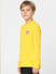 Boys Yellow Crew Neck T-shirt_398497+3