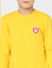 Boys Yellow Crew Neck T-shirt_398497+5