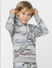 Boys Grey Logo Print Co-ord Sweatshirt_398534+2