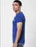X PAC-MAN Blue Graphic Print Crew Neck T-shirt_383724+3