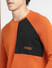 Orange Zip Detail Pullover_399296+5