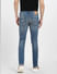 Blue Low Rise Liam Skinny Jeans_399339+4