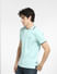 Light Blue Polo T-shirt_399343+3
