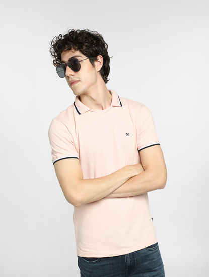Pink Polo T-shirt