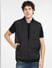 Black Quilted Vest Jacket_399353+2