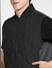 Black Quilted Vest Jacket_399353+5