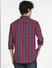 Dark Red Check Full Sleeves Shirt_399366+4