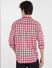 Red Check Full Sleeves Shirt_399368+4