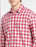 Red Check Full Sleeves Shirt_399368+5