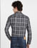 Black Check Full Sleeves Shirt_399373+4