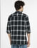 Black Check Full Sleeves Shirt_399374+4