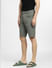 Grey Low Rise Shorts_399378+3