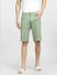 Green Low Rise Shorts_399379+2