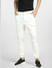 White Low Rise Paul Anti-Fit Jeans_399386+2