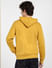 Yellow Logo Print Hooded Sweatshirt_399389+4