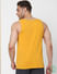 Yellow Logo Print Vest