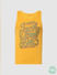 Yellow Logo Print Vest