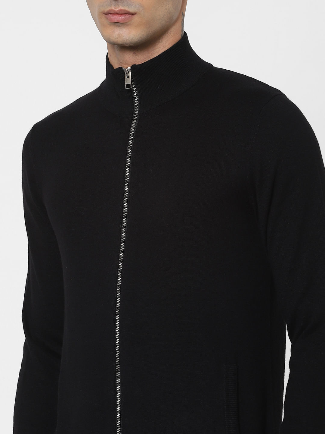 Black turtleneck outlet sweater