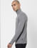Grey Turtleneck Pullover