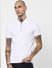White Polo Neck T-shirt 