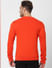 Orange Logo Print Sweatshirt_386217+4